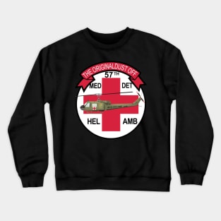 57th Medical Company - Orignial Dustoff - Vietnam Crewneck Sweatshirt